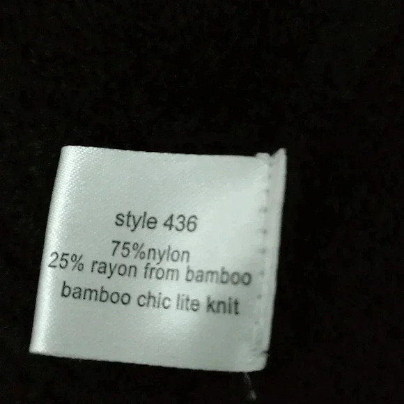 Barefoot Dreams Bamboo Chic Lite Calypso Wrap style 436 size S/M, black - Picture 7 of 7